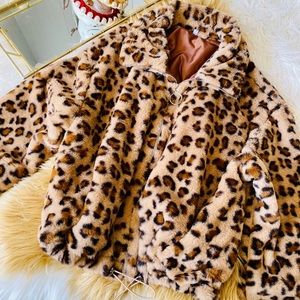 ❤️Leopard Fluffy Jacket